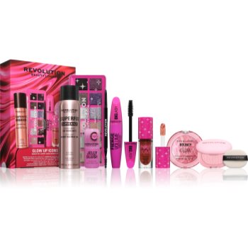 Revolution Glow Up Icons Set set cadou faciale